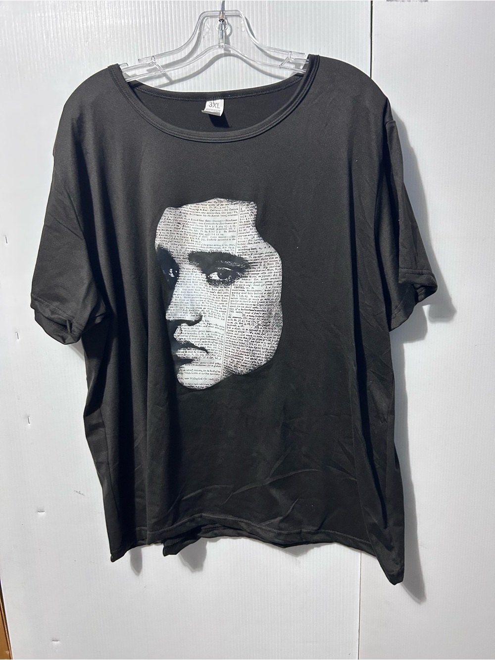 Unbranded Black Elvis Profile Graphic Tee - Women's Short Sleeve